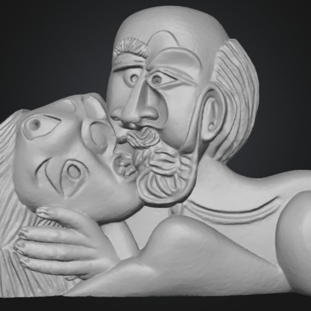 Picasso Two Lovers Sculpture